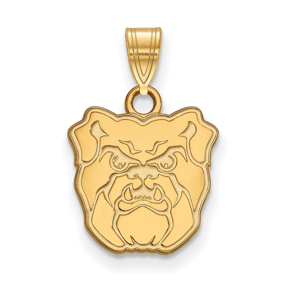 10K Yellow Gold Logoart Butler University Bulldog Small Pendant