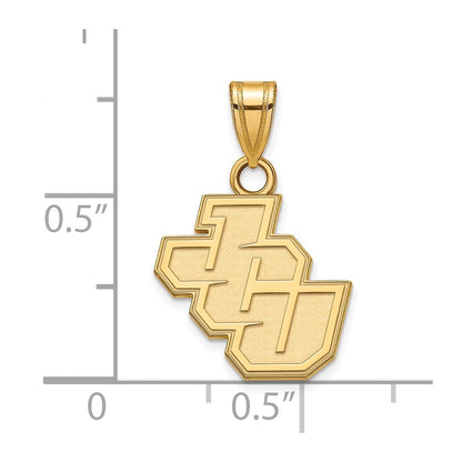 10K Yellow Gold Logoart John Carroll University Small Pendant
