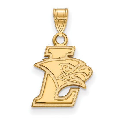 Gold Plated Sterling Silver Logoart Lehigh University Small Pendant