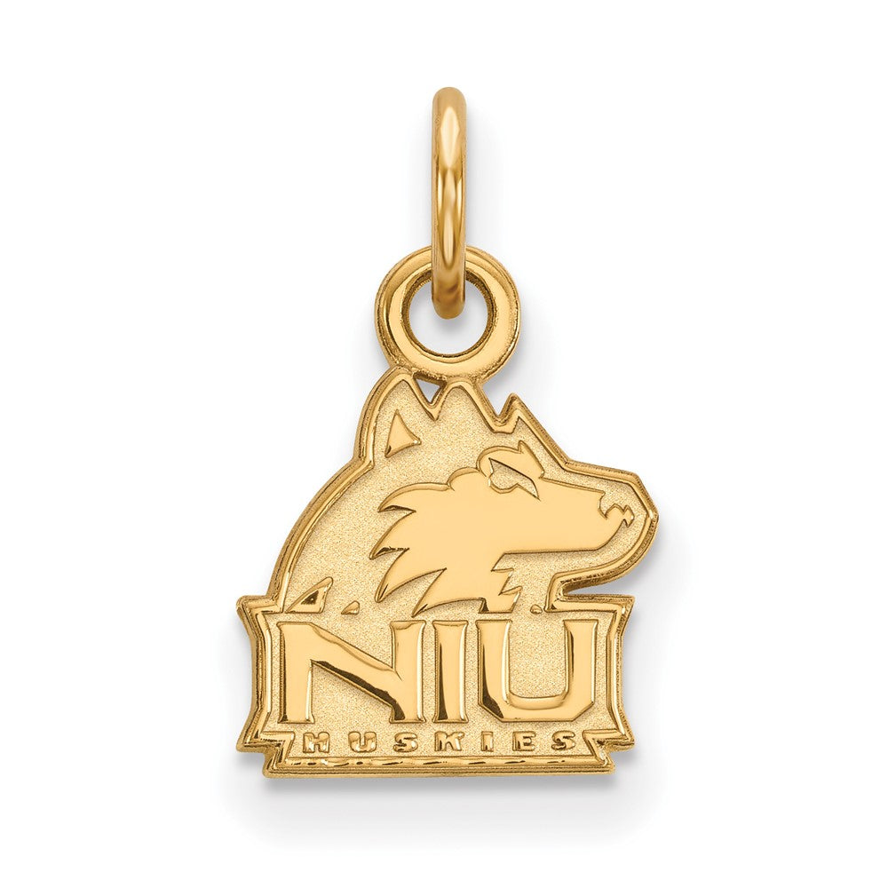 10K Yellow Gold Logoart Northern Illinois University N I U Huskies Extra Small Pendant