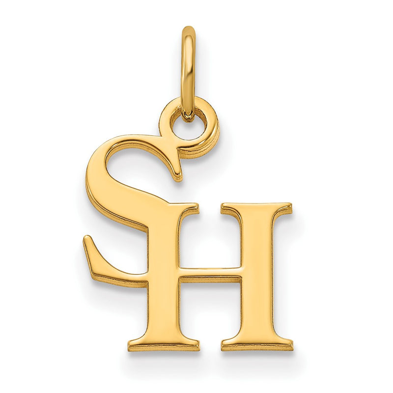 Gold Plated Sterling Silver Logoart Sam Houston State University Extra Small Pendant