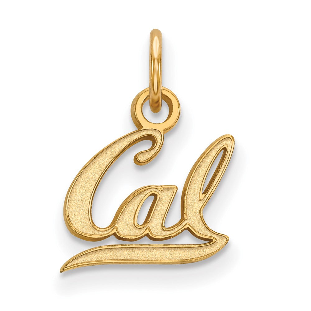 14K Yellow Gold Logoart University Of California Berkeley Extra Small Pendant