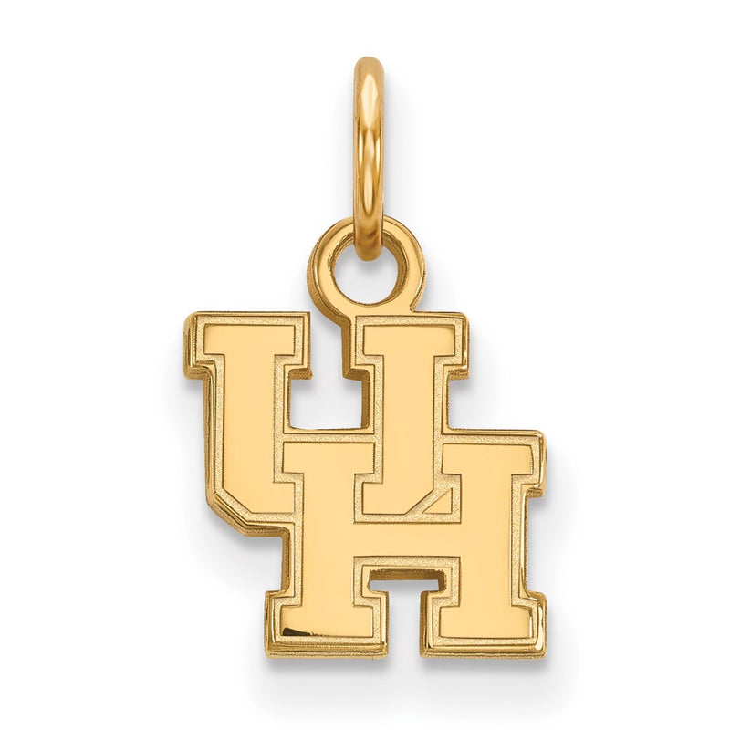 10K Yellow Gold Logoart University Of Houston U H Extra Small Pendant