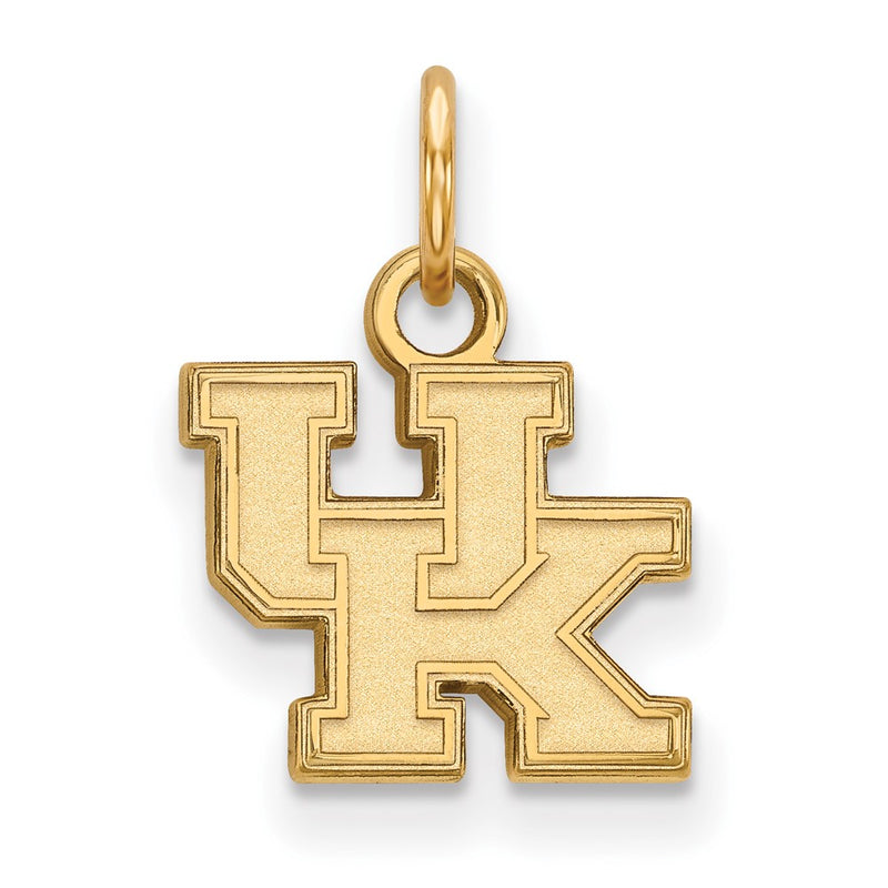 10K Yellow Gold Logoart University Of Kentucky U K Extra Small Pendant