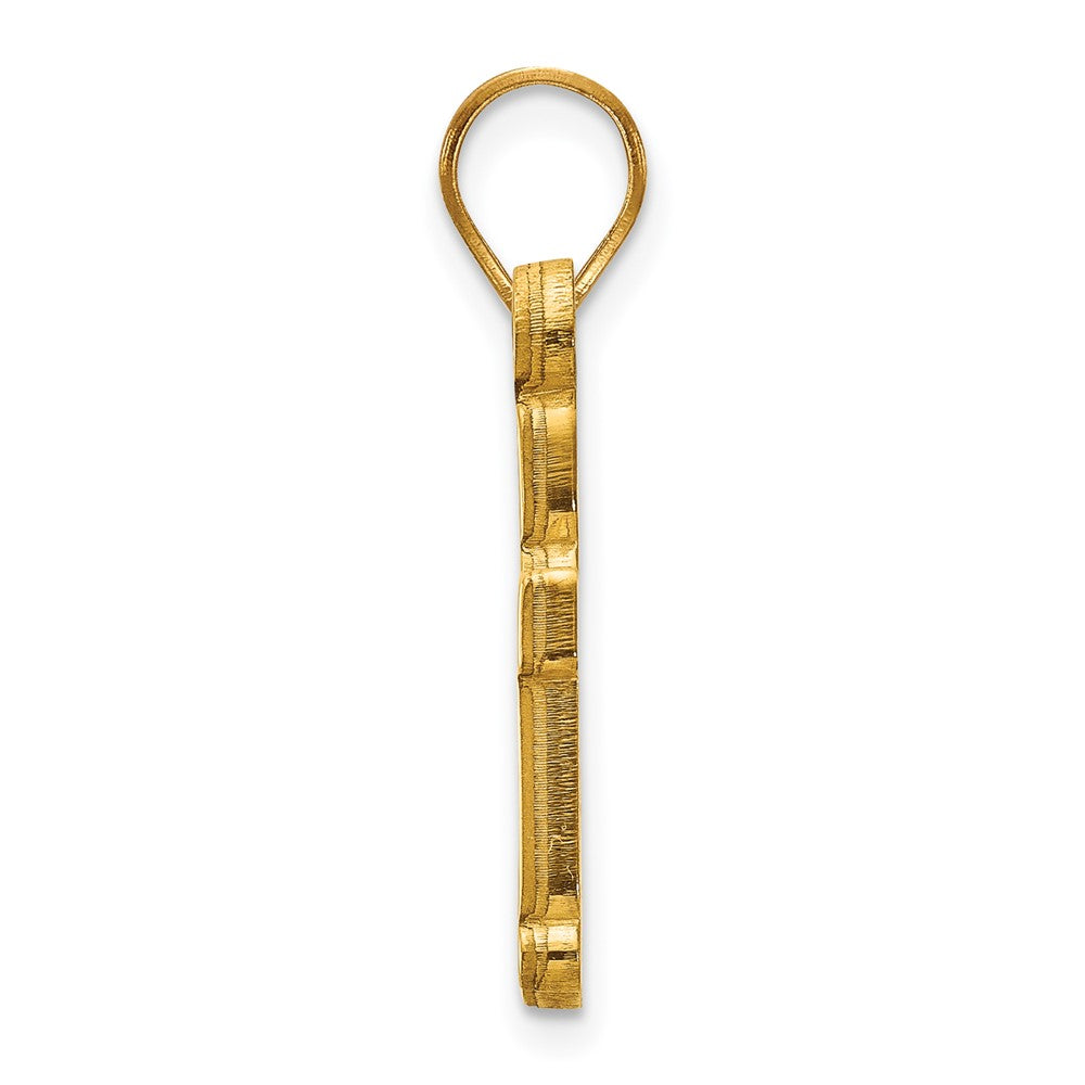 Gold Plated Sterling Silver Logoart Baylor University Bears Small Pendant