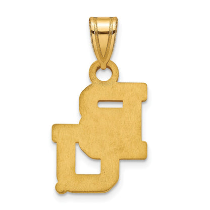 Gold Plated Sterling Silver Logoart Baylor University Bears Small Pendant