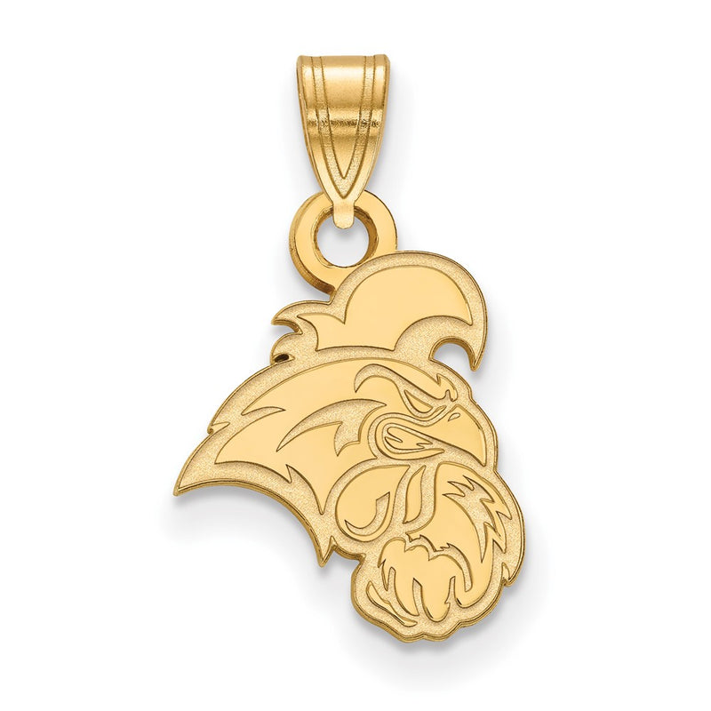 14K Yellow Gold Logoart Coastal Carolina University Chanticleer Small Pendant
