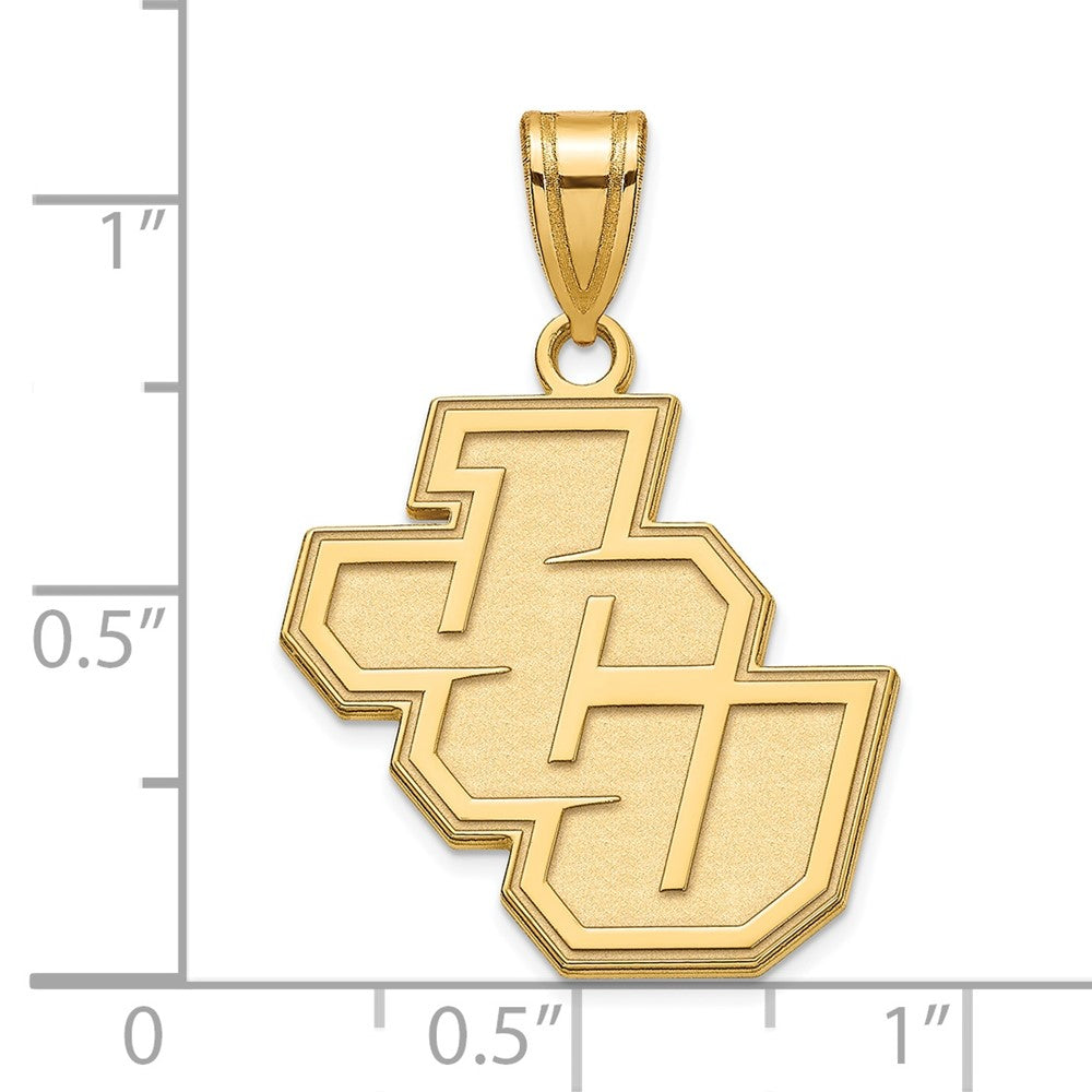 Gold Plated Sterling Silver Logoart John Carroll University Medium Pendant