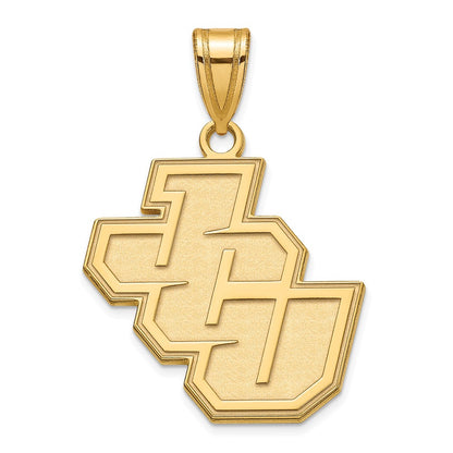 Gold Plated Sterling Silver Logoart John Carroll University Medium Pendant