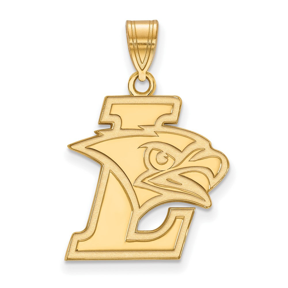 Gold Plated Sterling Silver Logoart Lehigh University Large Pendant