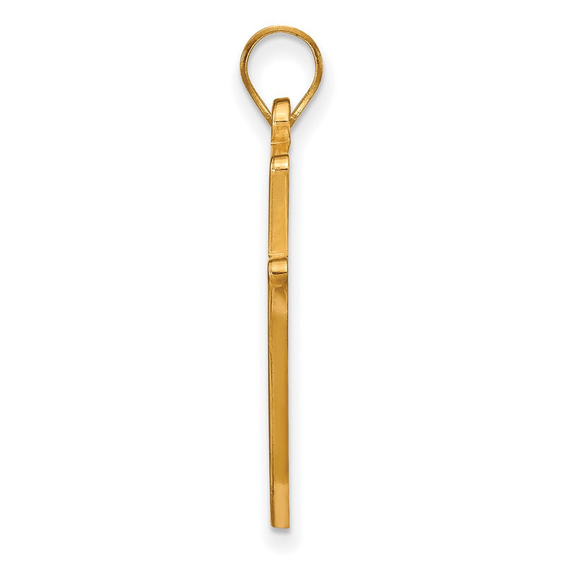 Gold Plated Sterling Silver Logoart Southern University Jaguars Extra Large Pendant