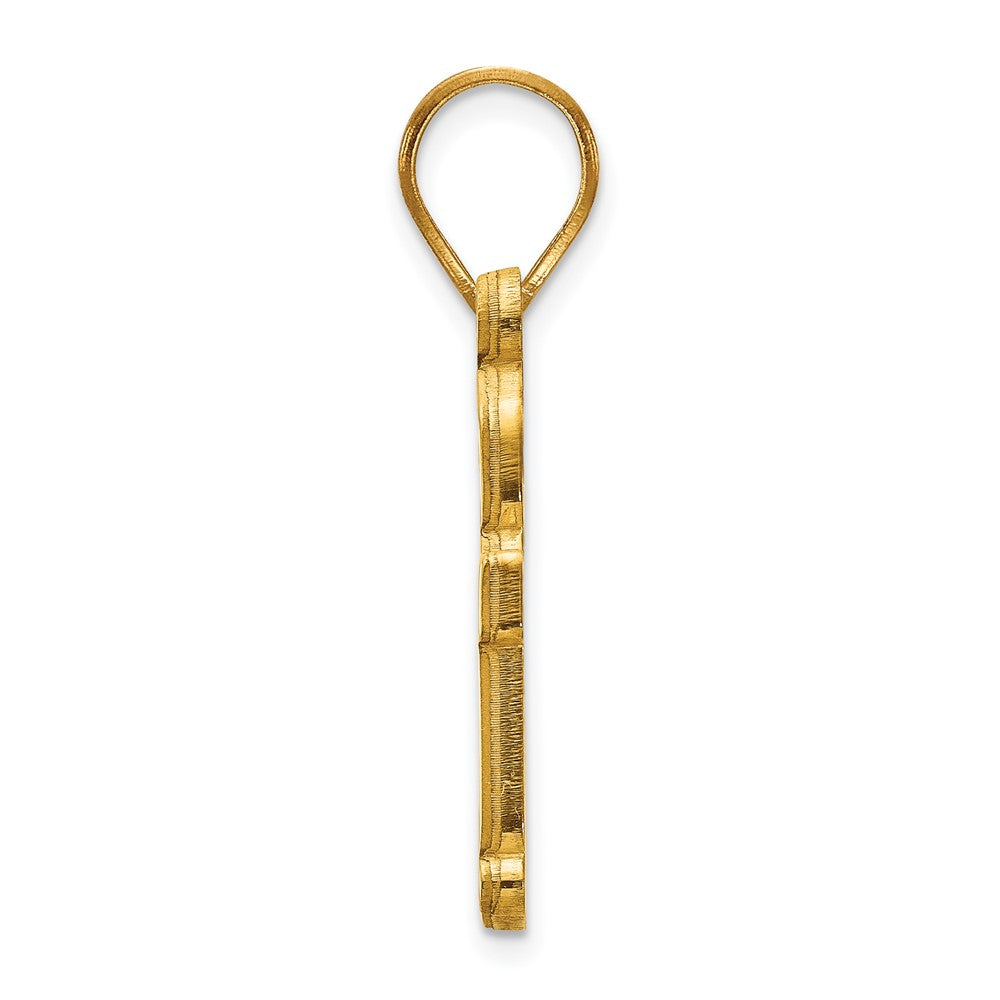 Gold Plated Sterling Silver Logoart Baylor University Bears Medium Pendant