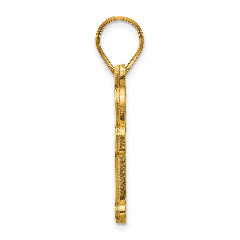 Gold Plated Sterling Silver Logoart Baylor University Bears Medium Pendant