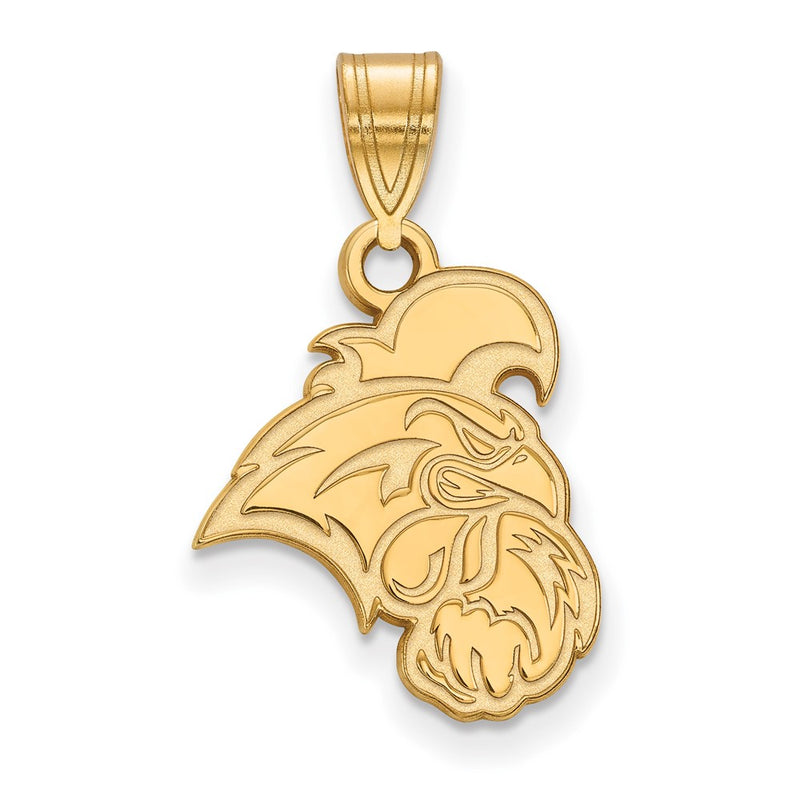 10K Yellow Gold Logoart Coastal Carolina University Chanticleer Medium Pendant