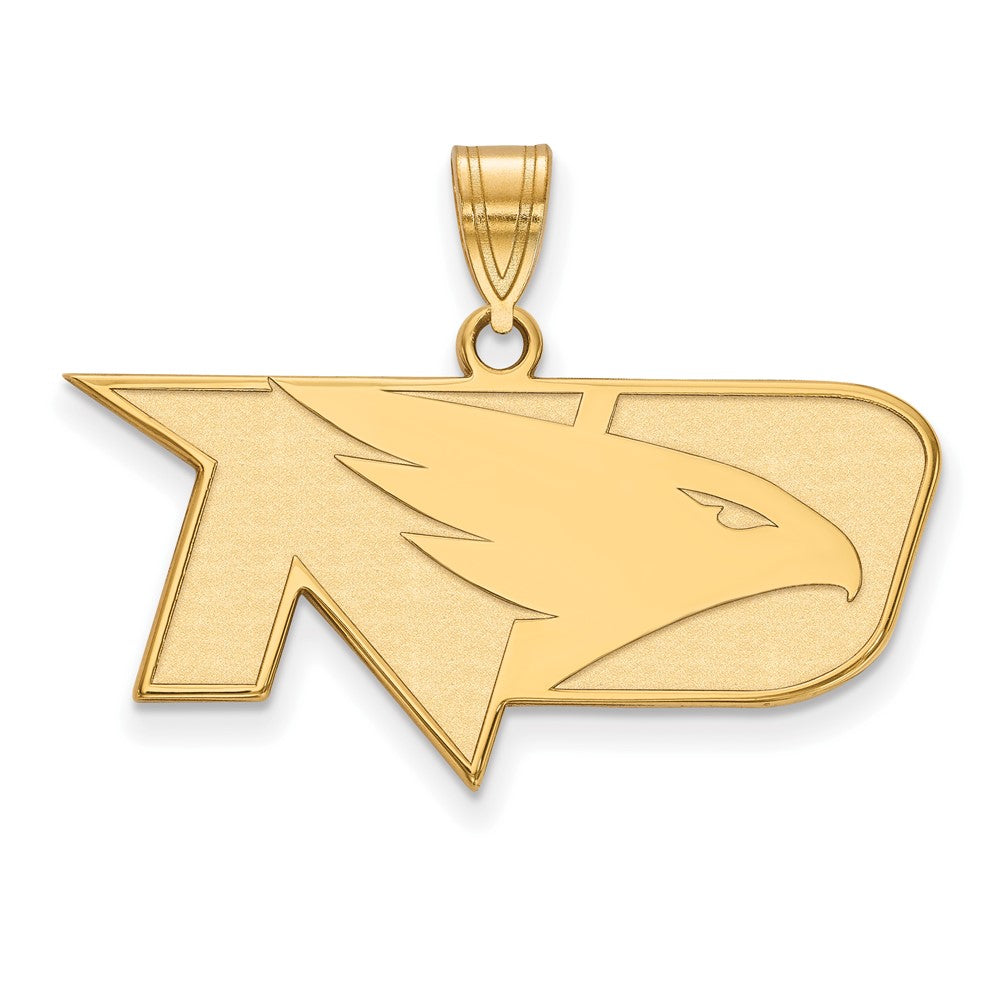 10K Yellow Gold Logoart University Of North Dakota Medium Pendant