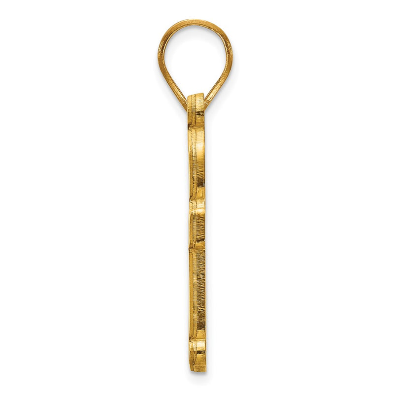 Gold Plated Sterling Silver Logoart Baylor University Bears Large Pendant