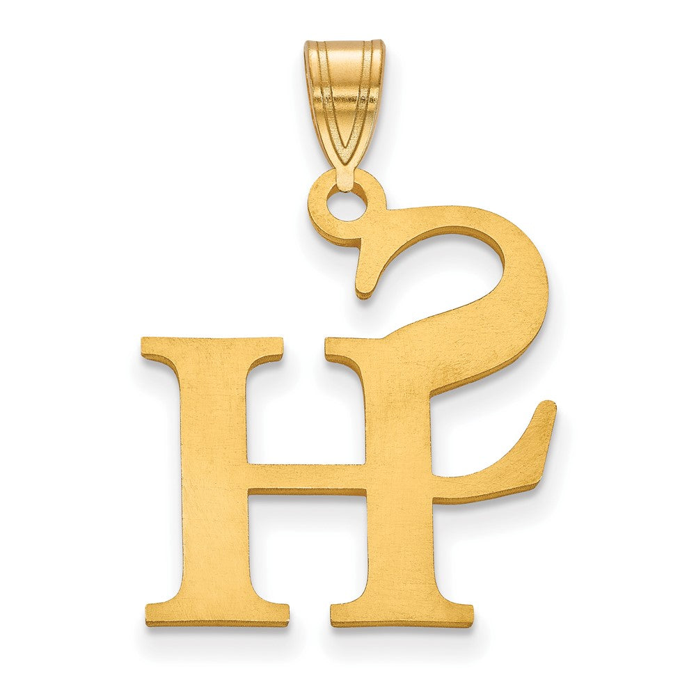 Gold Plated Sterling Silver Logoart Sam Houston State University Large Pendant