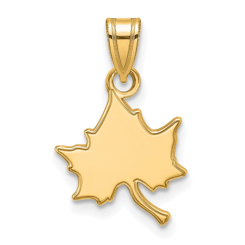 Gold Plated Sterling Silver Logoart Indiana State University I S Small Pendant