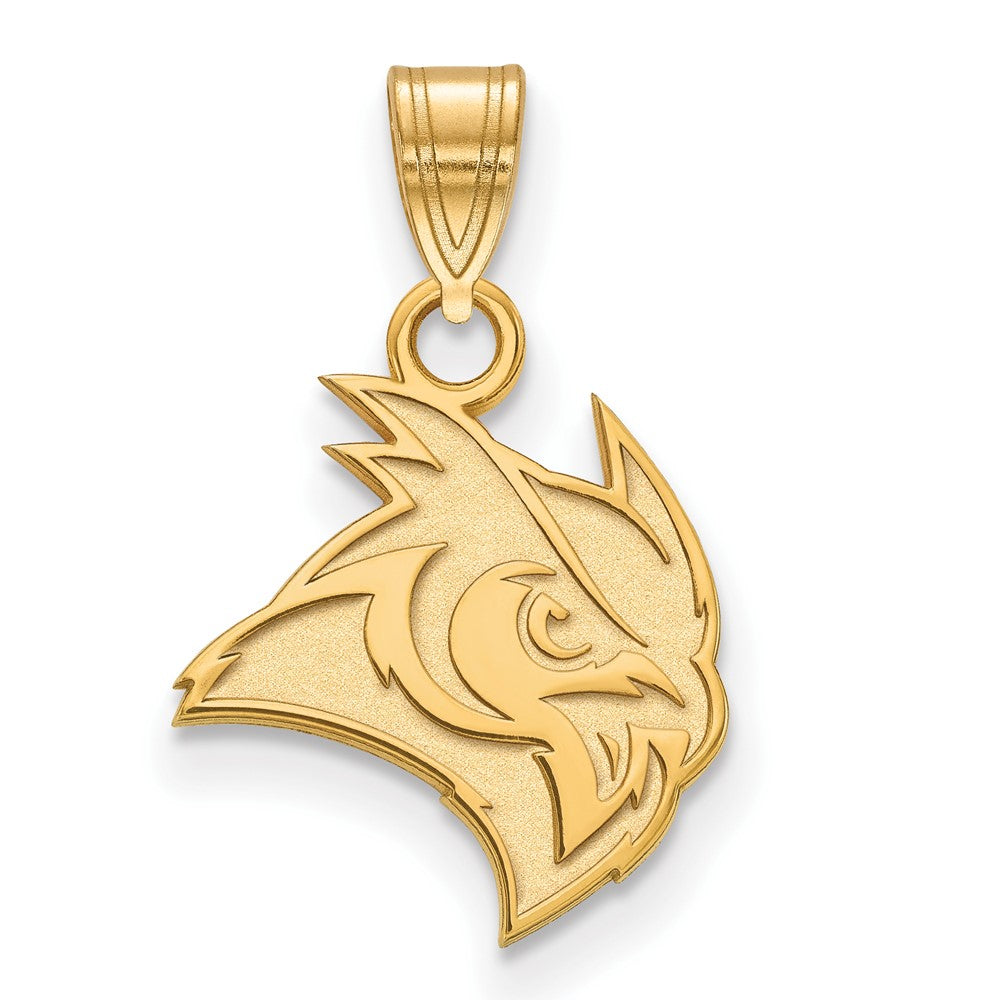 14K Yellow Gold Logoart Rice University Owl Small Pendant