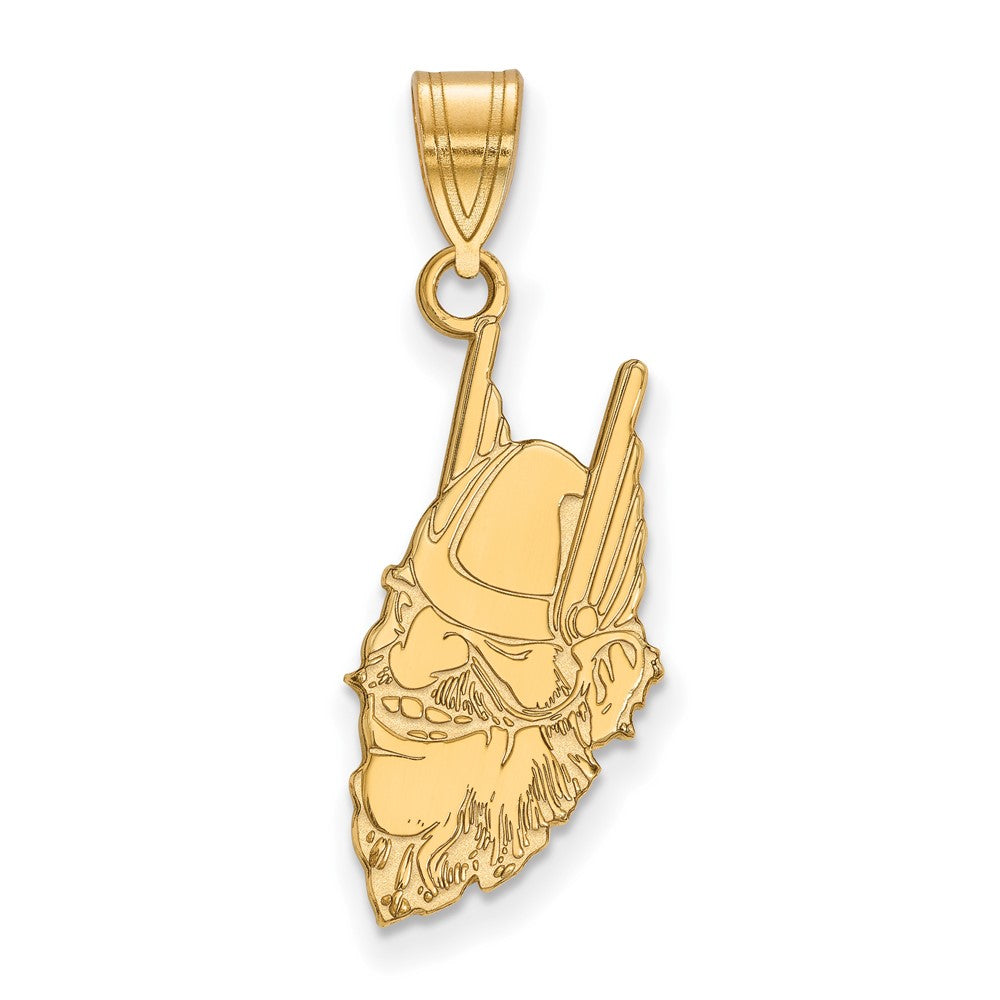 14K Yellow Gold Logoart University Of Idaho Joe Vandal Large Pendant