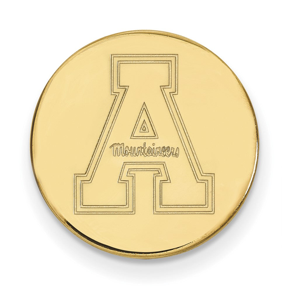 14K Yellow Gold Gold LogoArt Appalachian State University Lapel Pin