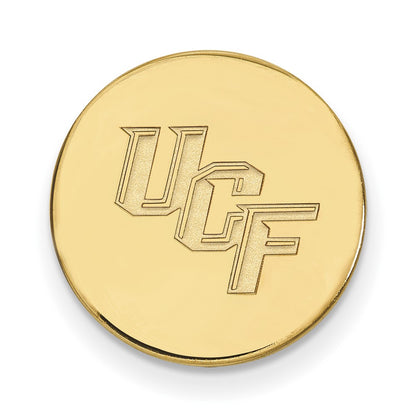 14K Yellow Gold Gold LogoArt University of Central Florida U-C-F Lapel Pin
