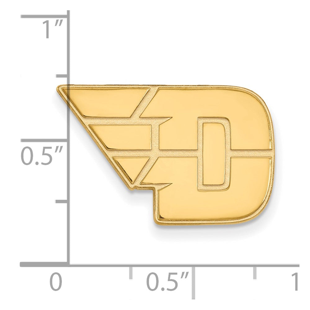 14K Yellow Gold Gold LogoArt University of Dayton Lapel Pin