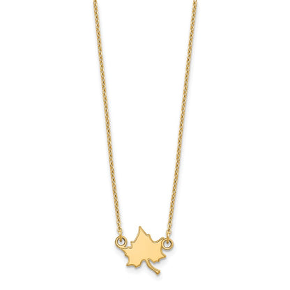 Gold Plated Sterling Silver Logoart Indiana State University I S Small Pendant 18 Inch Necklace