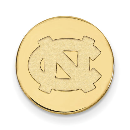 14K Yellow Gold Gold LogoArt University of North Carolina N-C Lapel Pin