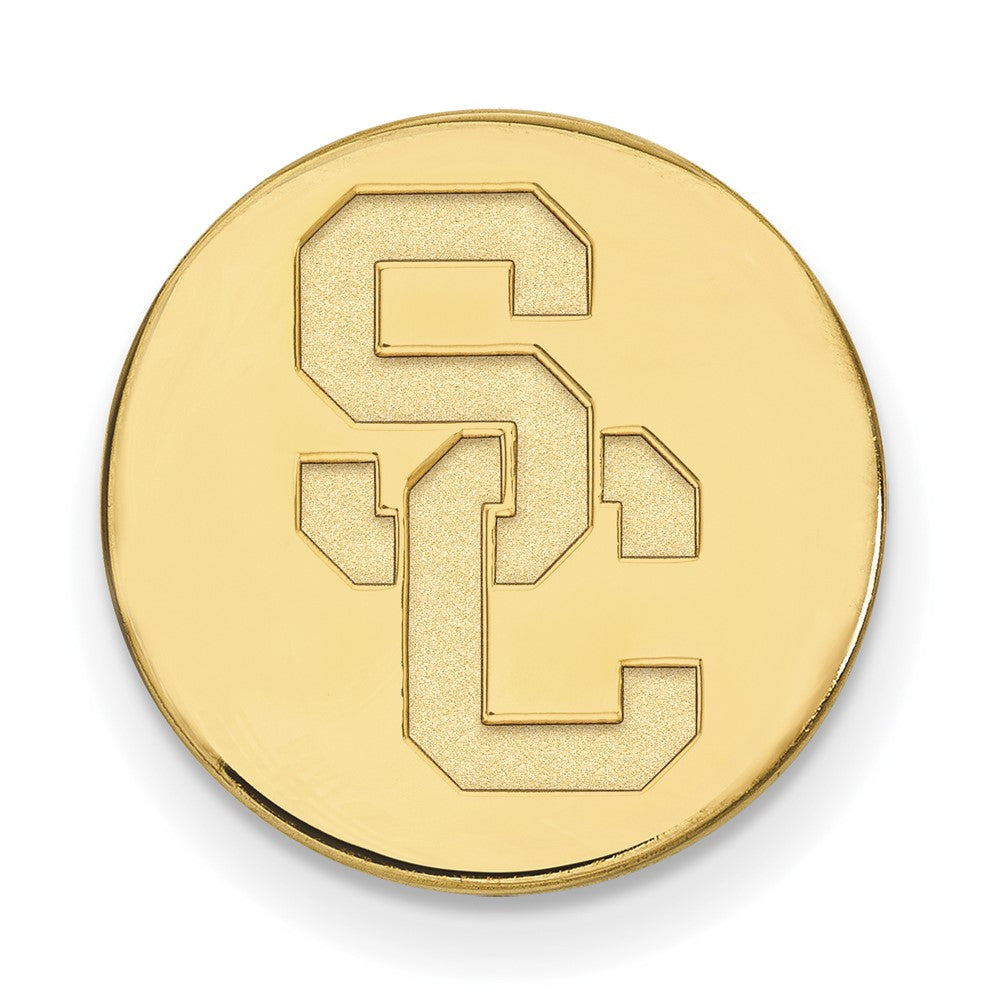 14K Yellow Gold Gold University of Southern California S-C Lapel Pin