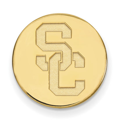 14K Yellow Gold Gold University of Southern California S-C Lapel Pin