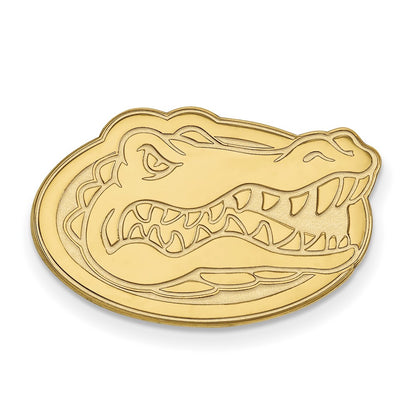14K Yellow Gold Gold LogoArt University of Florida Gator Lapel Pin