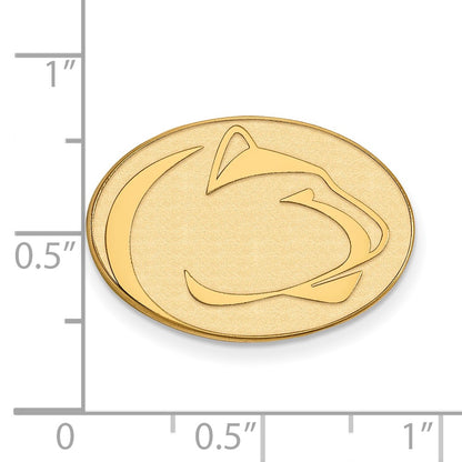 14K Yellow Gold Gold LogoArt Penn State University Lion Lapel Pin