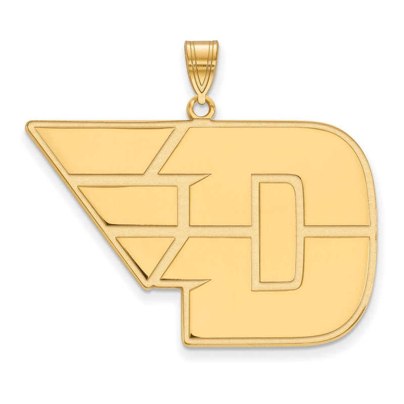 14K Yellow Gold Logoart University Of Dayton Extra Large Pendant