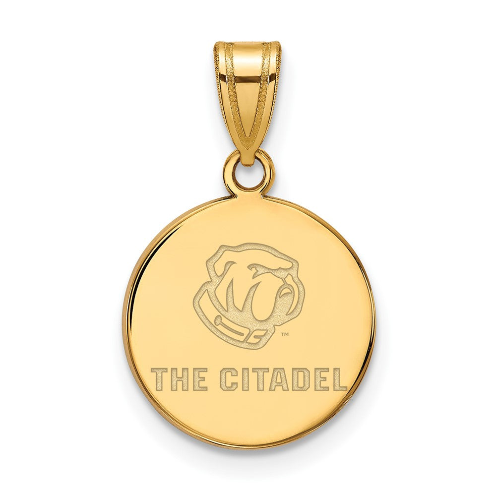 10K Yellow Gold 10Ky Logoart The Citadel Medium Pendant