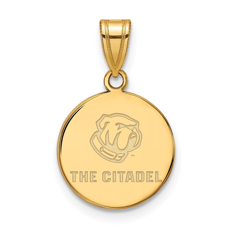 10K Yellow Gold 10Ky Logoart The Citadel Medium Pendant