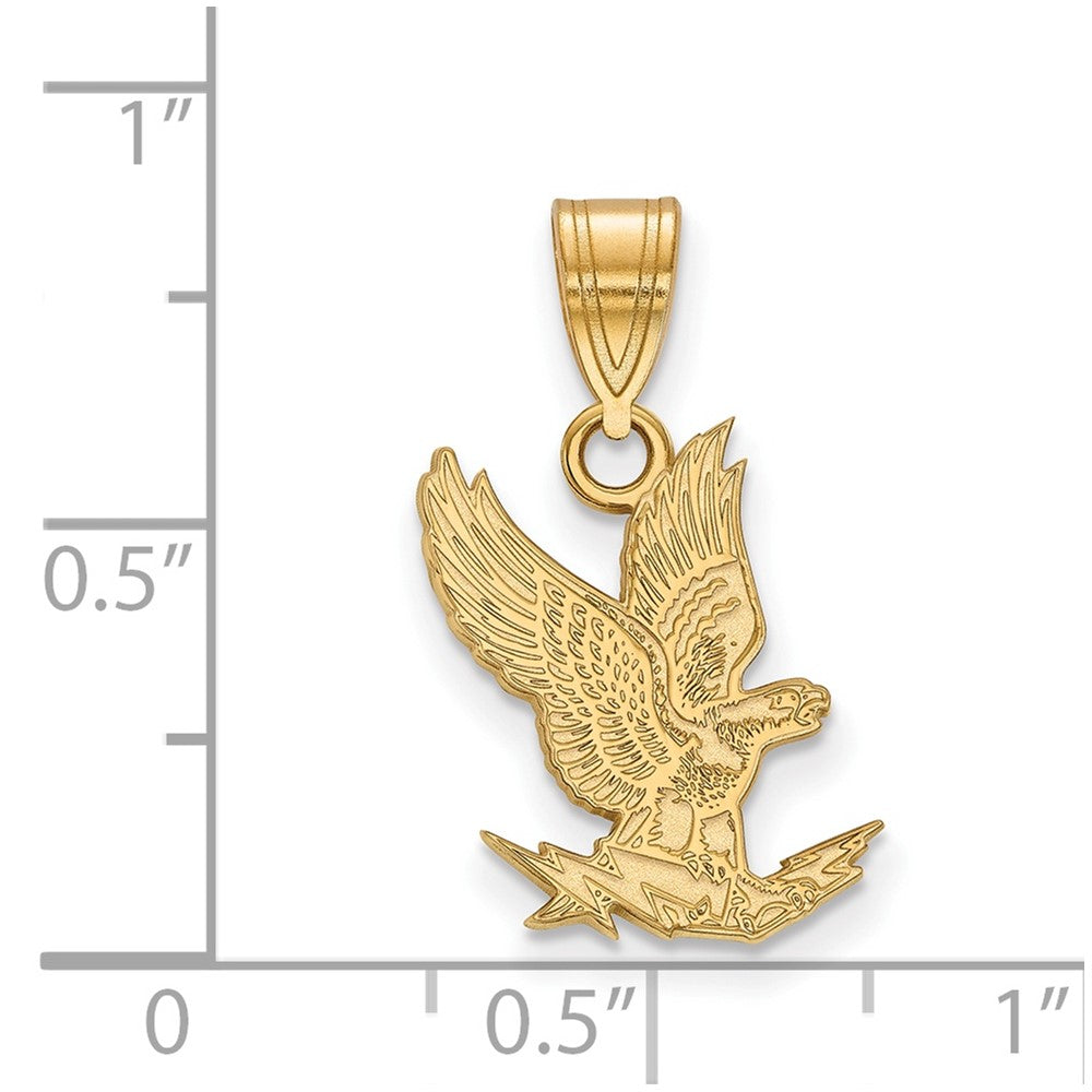 10K Yellow Gold Logoart United States Air Force Academy Falcon Medium Pendant