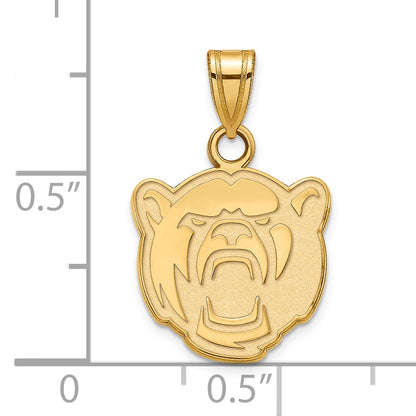 14K Yellow Gold Logoart Baylor University Small Pendant
