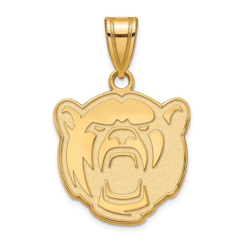 14K Yellow Gold Logoart Baylor University Medium Pendant