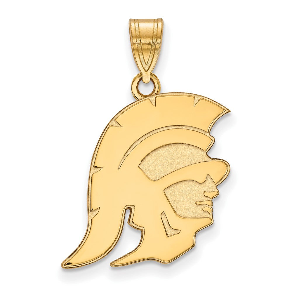 10K Yellow Gold University Of Southern California Trojan Large Pendant