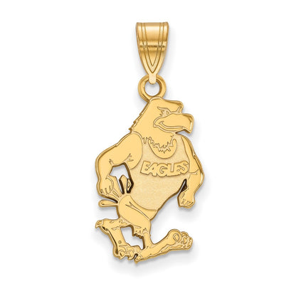 10K Yellow Gold Logoart Georgia Southern University Eagle Large Pendant