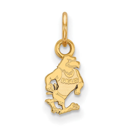 14K Yellow Gold Logoart Georgia Southern University Eagle Extra Small Pendant
