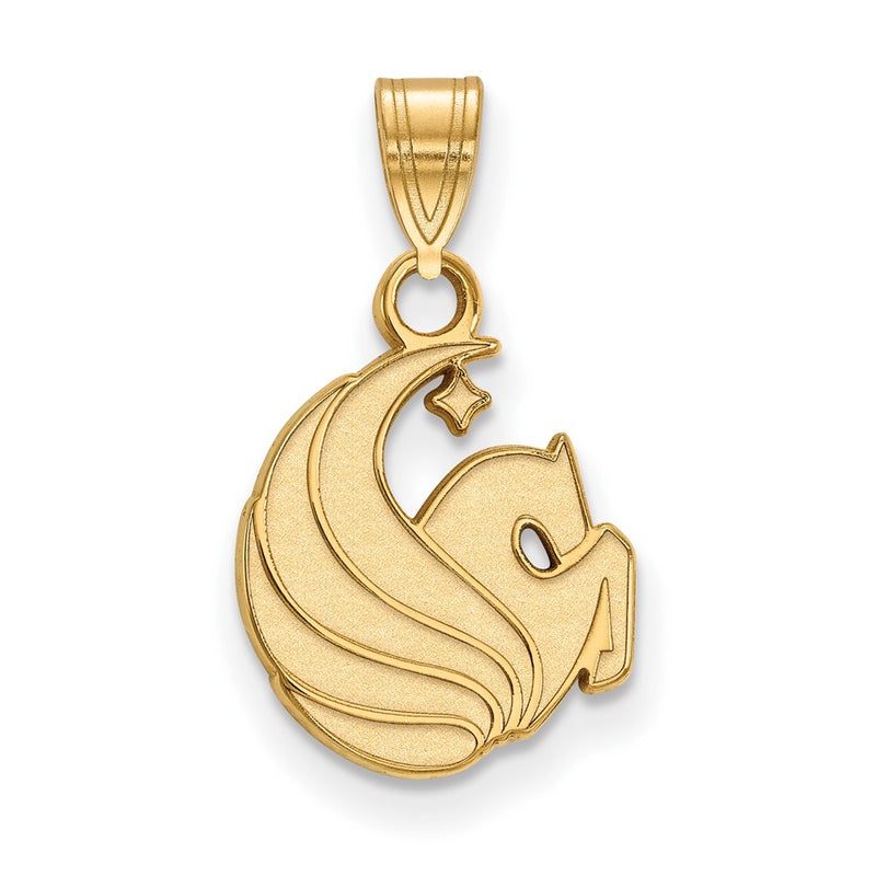10K Yellow Gold Logoart University Of Central Florida Pegasus Small Pendant