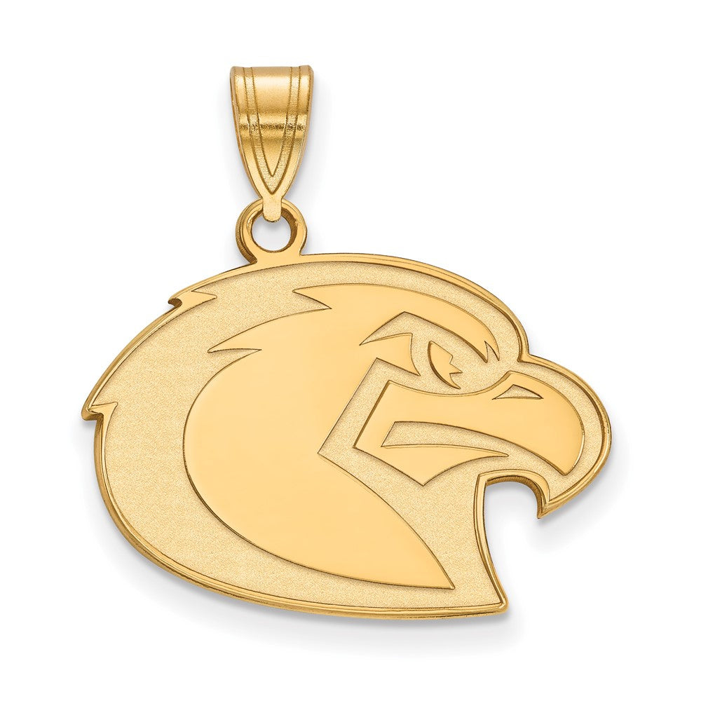Gold Plated Sterling Silver Logoart Marquette University Eagle Large Pendant