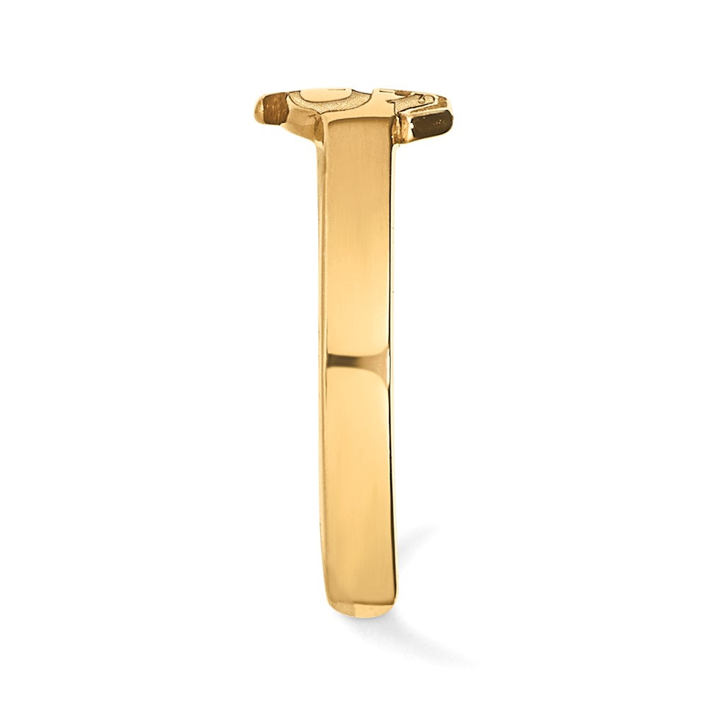 Gold Plated Sterling Silver Logoart Florida State University F S Toe Ring