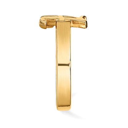 Gold Plated Sterling Silver Logoart University Of Alabama Toe Ring