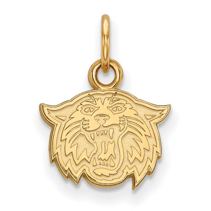 14K Yellow Gold Logoart Villanova University Wildcat Extra Small Pendant