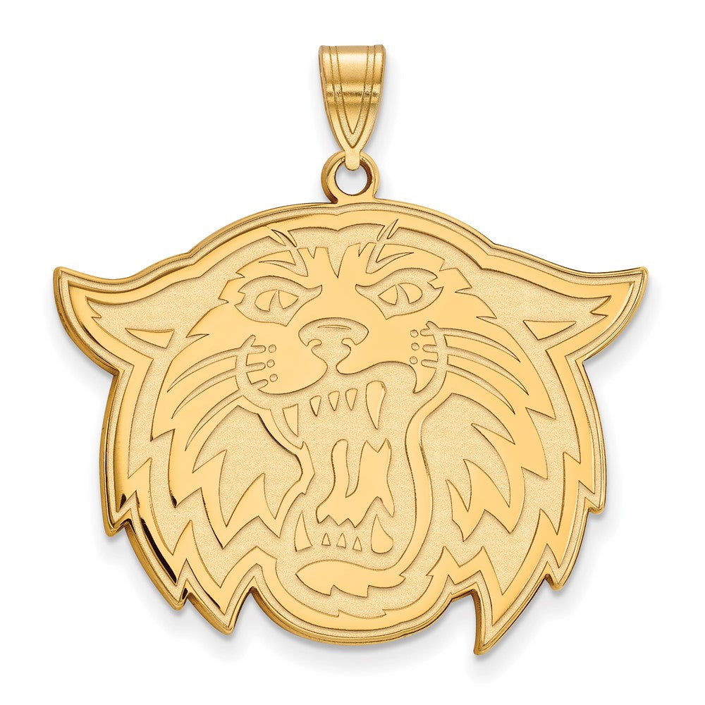 14K Yellow Gold Logoart Villanova University Wildcat Extra Large Pendant