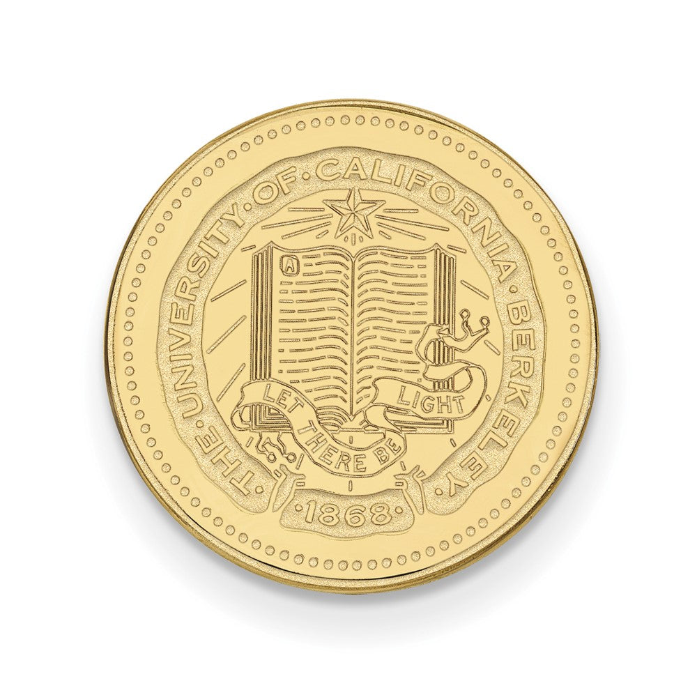 14K Yellow Gold Gold LogoArt University of California Berkeley Crest Lapel Pin