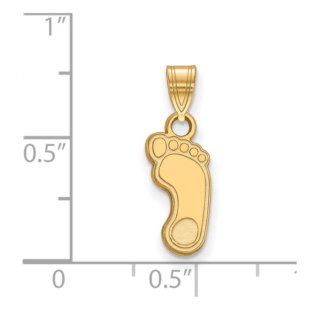 10K Yellow Gold Logoart University Of North Carolina Tar Heel Small Pendant